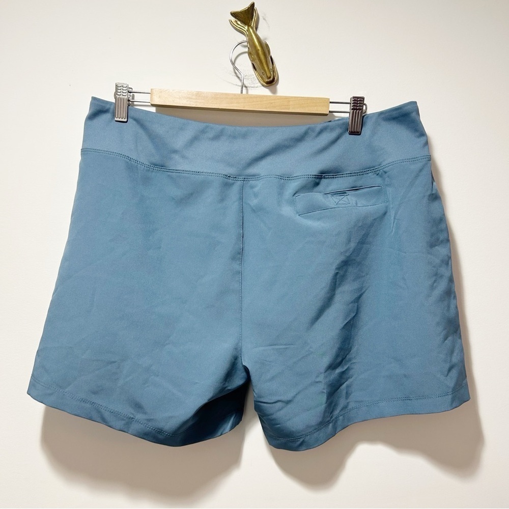 New Free Country Hybrid Shorts Size XXL Sage Steel Quick Drying Workout Hiking - Picture 7 of 13